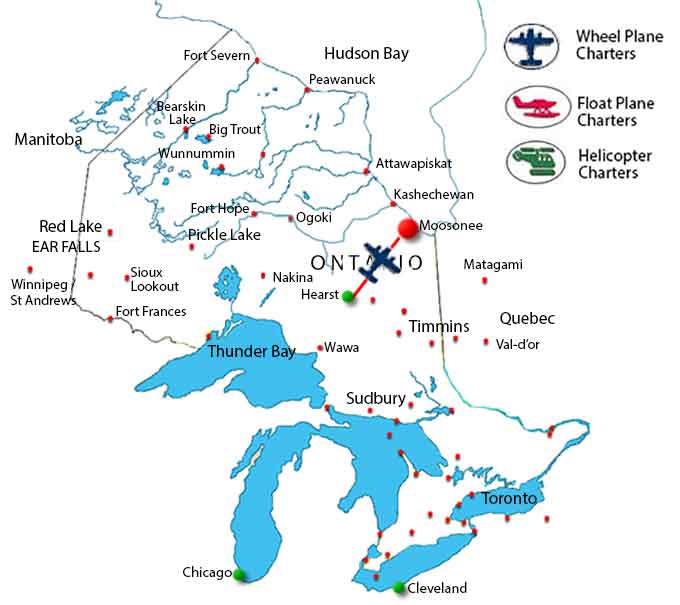 Webequie Helicopter Charter Flights